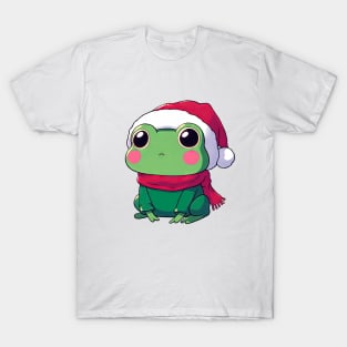 Cute Christmas Frog T-Shirt